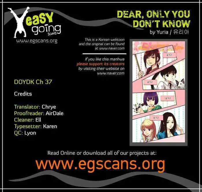 Dear, Only You Don't Know! Chapter 37 1